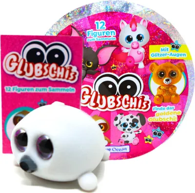 Produktbild von Blue Ocean Glubschis Sammelfiguren Serie 1 - Glubschi Glitzer - Figur Boubelle