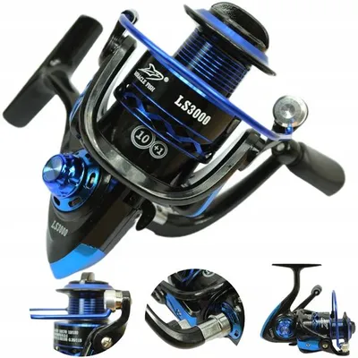Produktbild von Miracle Fish LS3000 Angelrolle 11 Kugellager Aluminiumspule