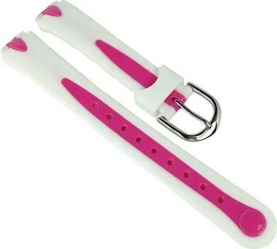 Produktbild von Calypso > Uhrenarmband Kunststoff weiß / pink Spezial Anstoß > K5609/3