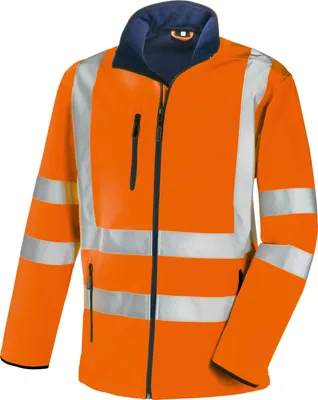 Produktbild von TEXXOR Warnschutz Softshelljacke NIAGARA Gr. XL orange