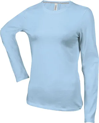 Immagine prodotto di Kariban T-shirt donna a maniche lunghe con girocollo
