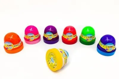 Zdjęcie produktu dla Glutek Slime Crunchy 120 ml Mix Kolorów