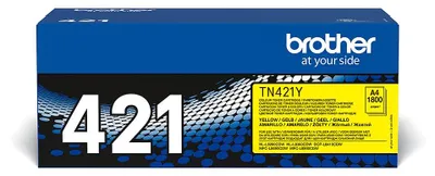 Produktbild von Brother TN-421Y Tonerkartusche 1 Stück(e) Original Gelb
