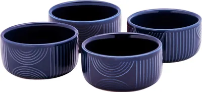 Produktbild von ARC Auflaufformen-Set 4-tlg., 8,5 x 4 cm, Indigoblau, Keramik, in Geschenkbox