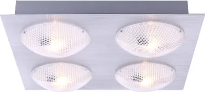 Produktbild von Globo Deckenleuchte Dl Aluminium, 4Xled 56184-4D