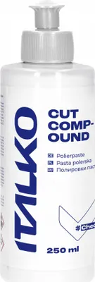 Produktbild von ITALKO Grobkörnige Politur 250ml – Stark Schleifend, Entfernt Kratzer, Oxidation, Mattierung, Profi Lackpflege, Auto Polierpaste
