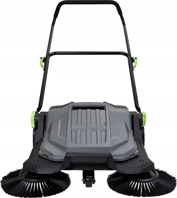 Produktbild von MAGMA | Kehrmaschine, manuell, Kehrbehälter 20L, Arbeitsbreite 650MM, platzsparende Verstauung, höhenverstellbarer Schubbügel