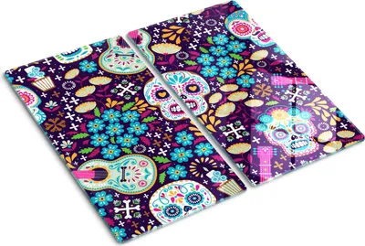 Obrázok produktu pre Sklenená ochranná doska – Kryt varnej dosky – Kryt na indukčnú dosku – 2x30x52 cm – Rýchle čistenie – Tvrdené sklo – Calaveras