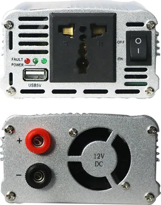Zdjęcie produktu dla Inwerter, konwerter samochodowy, uniwersalna zmodyfikowana fala sinusoidalna, 550-600 W, DC 12 V do 220 V AC