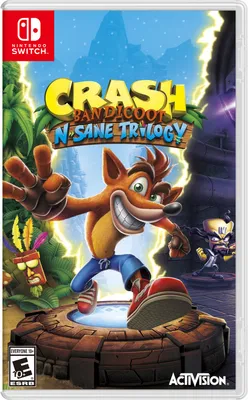 Zdjęcie produktu dla Activision Blizzard Crash Bandicoot N. Sane Trilogy, Nintendo Switch, Nintendo Switch, E10+ (powyżej 10 lat)