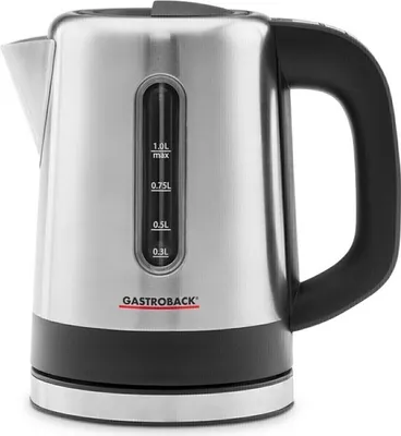 Immagine prodotto di Gastroback Design 42445 Bollitore 1 l 1000 W Nero