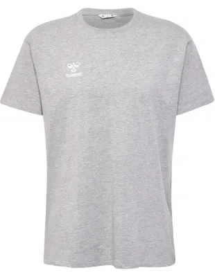 Produktbild von hummel T-Shirt Rundhalsausschnitt gesticktes Logo Regular fit Größe: L (41/42)