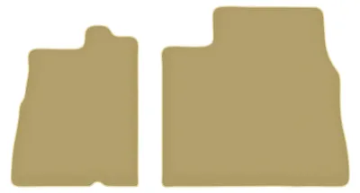 Immagine prodotto di Tappetini anteriori in velluto PREMIUM beige compatibili con Fiat Ducato II (1994-2006, furgone) – con fissaggi – su misura