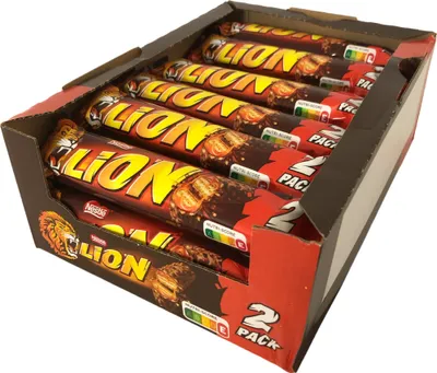 Produktbild von Nestle Lion Schokoriegel VPE 28er (56x30g Riegel Packung)