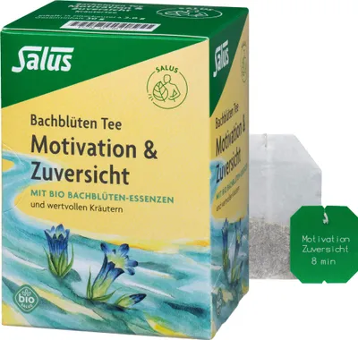Zdjęcie produktu dla Salus Bach Flower Tea Motivation & Confidence, herbata ziołowa, organiczna 15 St