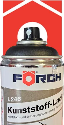 Produktbild von Schwarzer Forch L246 Kunststofflack, 400 ml