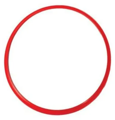 Imagen del producto de AmayaSport, aro de Pilates, color rojo, 50 cm