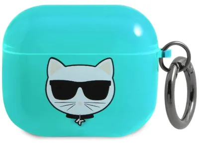 Image de Karl Lagerfeld Kla3Uchfl Airpods 3Cover Niebieski/Blue Choupette