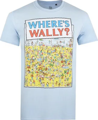 Obrázok produktu pre Kde je Wally? - Tričko pre mužov TV779 (XL) (modrá)