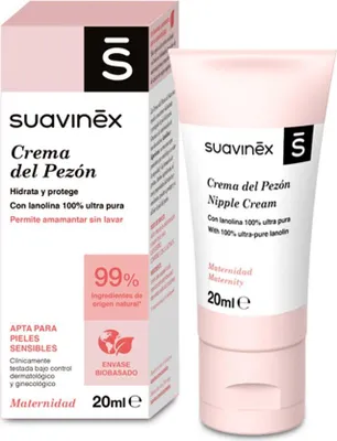 Produktbild von Suavinex 3311146 20ML Brustwarzensalbe