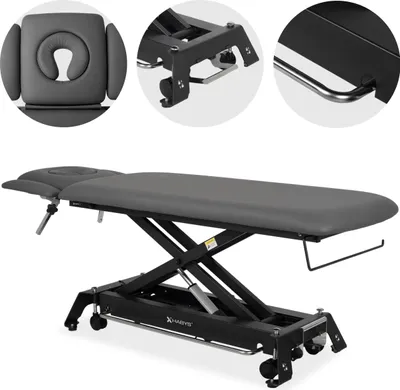 Produktbild von Habys Evero Cross X4 Ergo | Elektrische Massageliege Behandlungsliege Therapieliege Kosmetikliege | Höhenverstellbare 4-Segmente | 198 x 67 cm