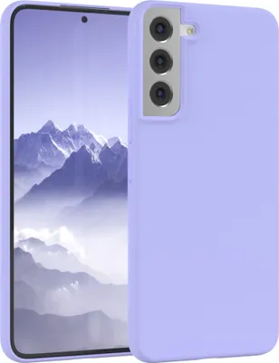 Produktbild von EAZY CASE Silikonhülle für Samsung Galaxy S22 Plus 5G Silikon Backcover Schutz in Violett