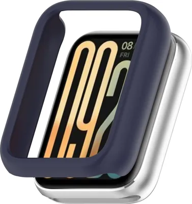 Immagine prodotto di Per Xiaomi Smart Band 9 Pro Custodia protettiva in plastica Custodia Design Blu Scuro