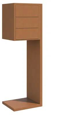 Produktbild von Briefkastenanlage Hermes for Three in Rost