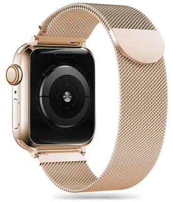 Zdjęcie produktu dla Tech-Protect MilaneseBand, Pasek od zegarka, Apple, Watch 4 / 5 / 6 / 7 / 8 / 9 / SE / Ultra 1 / 2 (42/44/45/49 mm), Stal, Zawieszane pudełko, 1 szt.