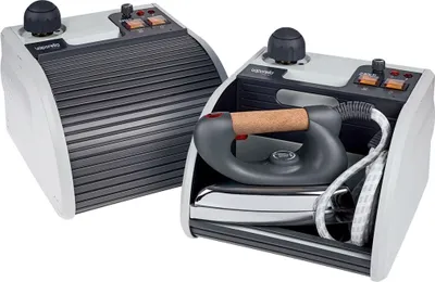 Produktbild von Polti Vaporella Super Pro, 750 W, Aluminium-Sockelplatte, 3 bar, 1,3 l, 120 g/min, Mehrfarbig