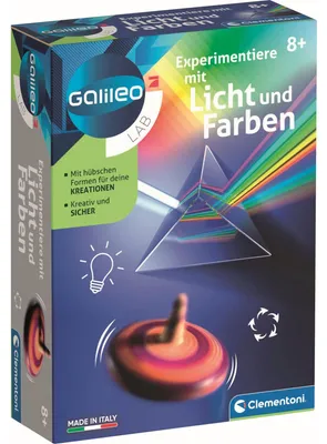 Obrázok produktu pre Clementoni Experiment so svetlom a farbami 59380