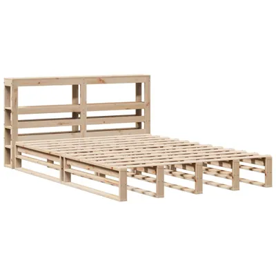 Produktbild von Massivholzbett ohne Matratze 140x200 cm Kiefernholz