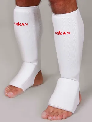 Produktbild von Schienbein/Spannschützer Stoff M Weiß