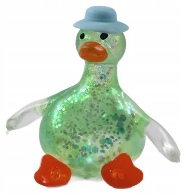 Produktbild von Exklusives Gans Ente Antistress Quetschspielzeug für Kinder Bunte Farben Perfekter Stressabbau