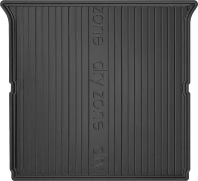 Image de Tapis de coffre pour Nissan Pathfinder III 2005-2014 7places 3.rangée TPE Noir