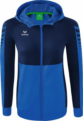 Produktbild von Erima Six Wings Trainingsjacke mit Kapuze New Royal/New Navy - 42
