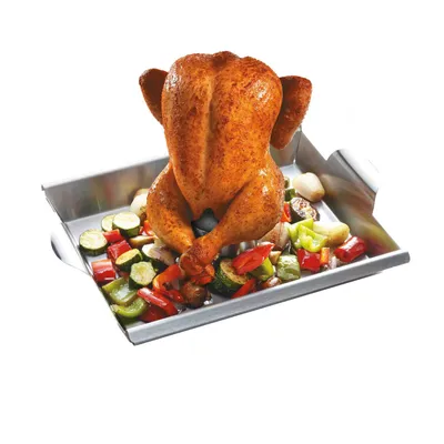Immagine prodotto di Griglia per verdure e pollo con griglia per shashlik BBQ GEFU