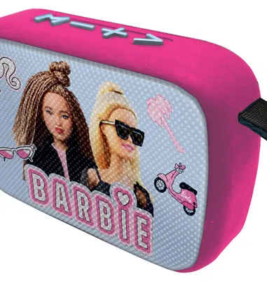 Produktbild von Barbie Tragbarer Bluetooth®-Lautsprecher Stoffoberfläche