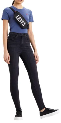 Obrázek produktu pro Dámské džíny Levi's Mile High Super Skinny, barva černá, velikost 25W / 28L