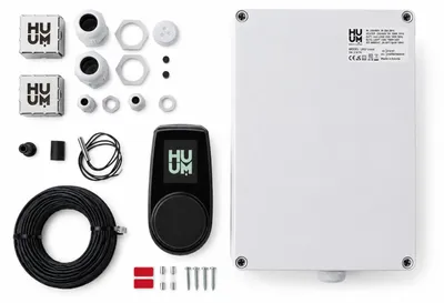 Imagen del producto de Control para sauna HUUM UKU WiFi con WLAN hasta 18 kW, CLASSIC Black