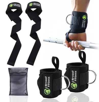 Obrázok produktu pre Sady bandáží na zápästie a pomôcok na zdvíhanie – fitness, posilňovňa, kulturistika, mŕtve zdvihy