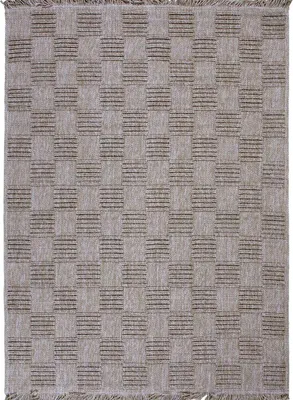 Immagine prodotto di Tappeto a scacchiera effetto juta per interni ed esterni 160x230