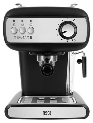 Produktbild von Espressomaschine – 15 Bar Pumpendruck – 850 Watt – Dampfleitung – Warmhalteplatte