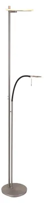 Image de Steinhauer - lampadaire - Turound - acier - verre métal - lampe design - LED - 2988ST