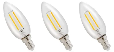 Produktbild von Spectrum E14 LED Lampe 1W 120lm 4000K Neutralweiß 230V 3 Stück