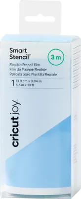 Produktbild von Cricut Joy Smart Vinyl, Entfernbar, Blau, Durchscheinend, Drinnen, 3040 mm, 139 mm, Box