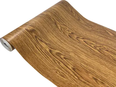Produktbild von Klebefolie Möbel 45x100 cm - Eiche Dunkel - Möbelfolie selbstklebend in Holzoptik - Folie für Möbel zur schnellen Renovierung von Türen und Schränken - Möbelfolie dekorativ und pflegeleicht