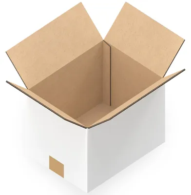 Produktbild von KK Verpackungen 400 Stück Versandkartons 460 x 360 x 350 mm Kartons 2-wellig, Faltkartons in Weiß