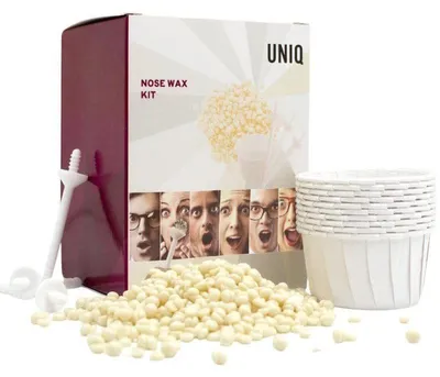 Obrázok produktu pre UNIQ Kompletná sada na depiláciu voskom pre nos a uši