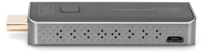 Produktbild von Digitus Wireless HDMI Transmitter für Click & Present Mini (DS-55319), 1920 x 1080 Pixel, AV-Sender, 50 m, Kabellos, Schwarz